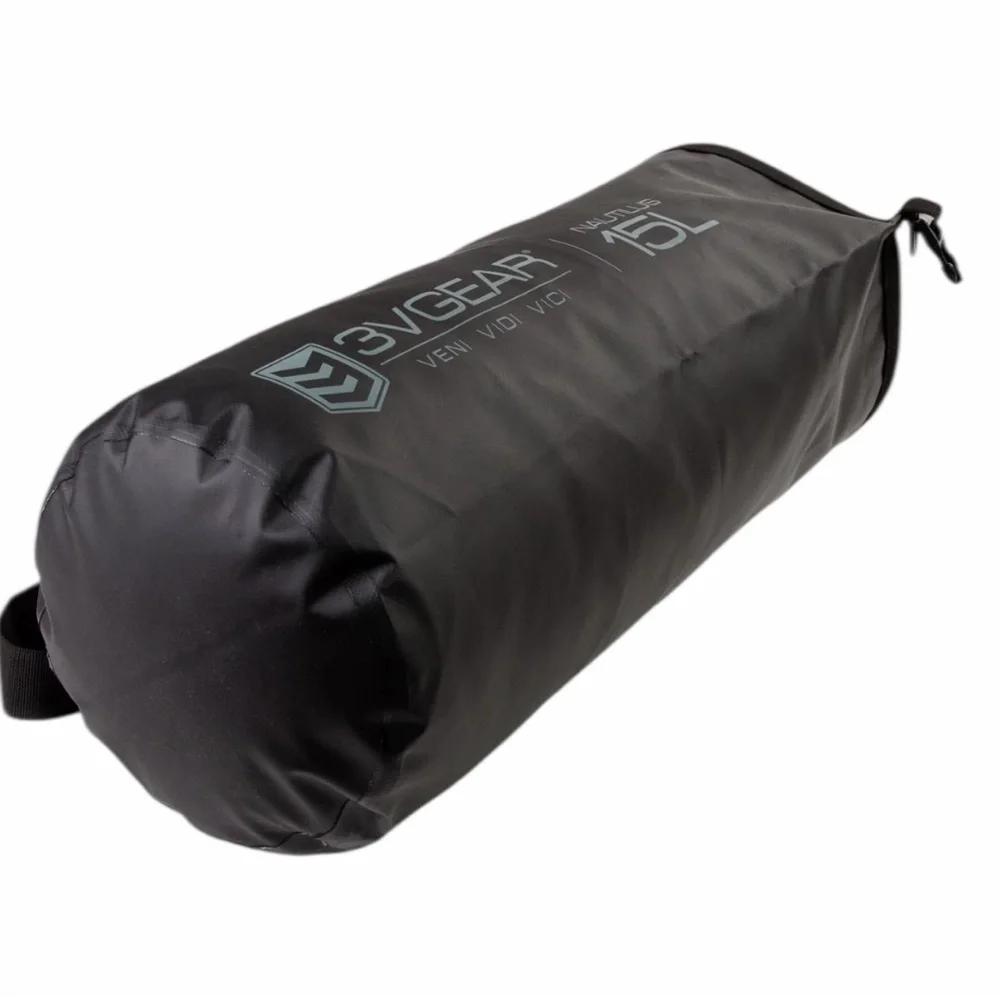 3V Gear Nautilus Dry Bag Set – Waterproof 12L & 15L | Outdoor, Beach, Kayak,